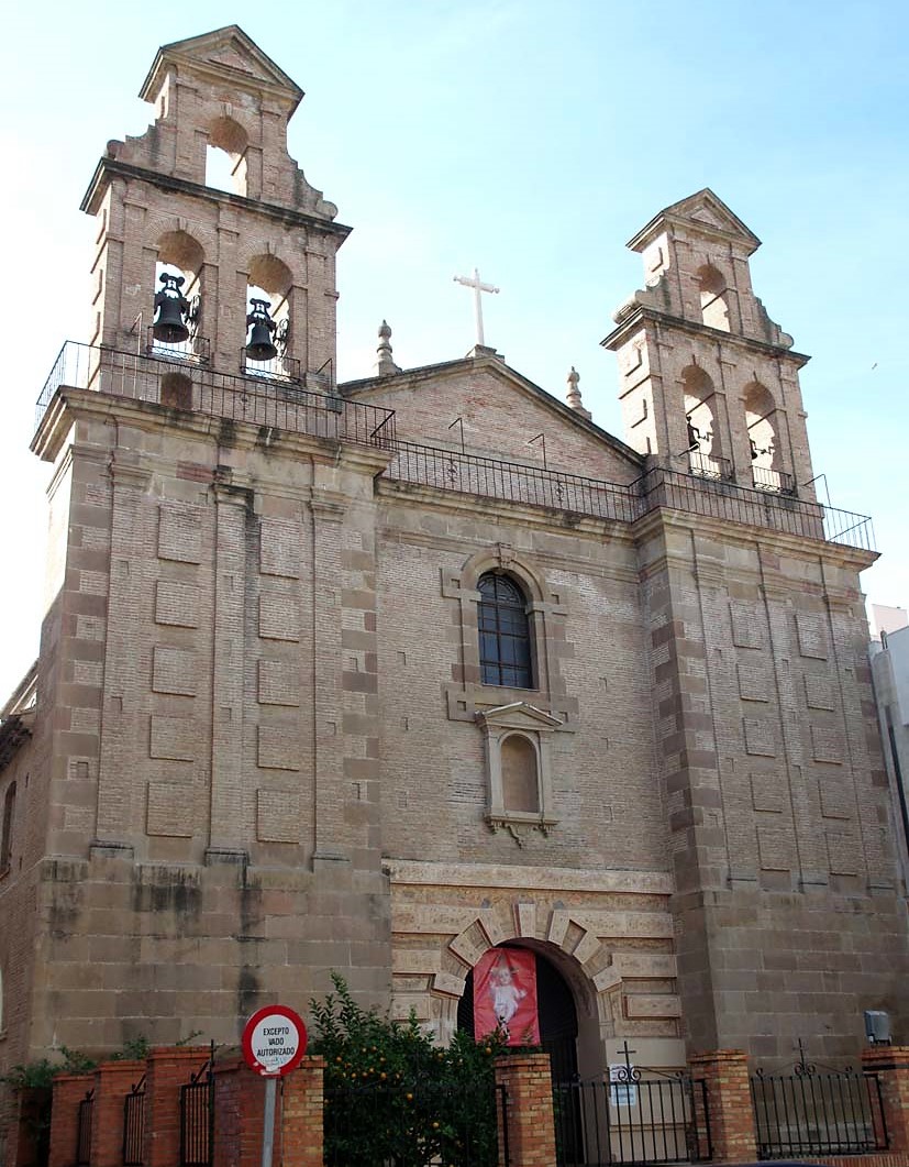 ITINERARIO 1: PERCHEL/GUADALMEDINA - 1º Hito: Parroquia del Carmen -  Agrupación de Cofradías de Málaga